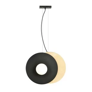Soho lampa wisząca 2xE14 czarna/biała 1303/2 - Lampy sufitowe - miniaturka - grafika 1