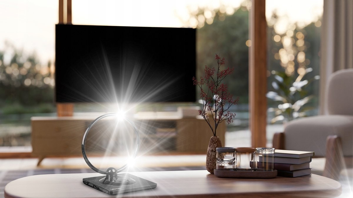 Vayox Antena pokojowa ze wzmacniaczem DVB-T/T2