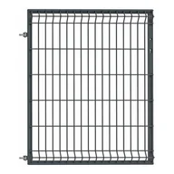 Akcesoria do ogrodzeń - Furtka 3D 1,00 x 1,20 ocynk + RAL7016 połysk lewa - miniaturka - grafika 1