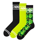 Skarpetki męskie - Zooksy, 3-pak długich skarpetek ribbowanych, Military forest, różnokolorowe, 36/40 - miniaturka - grafika 1