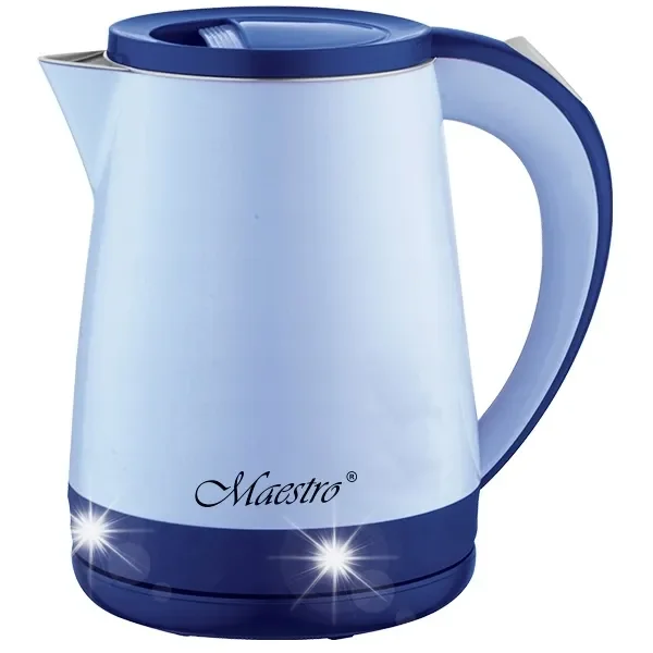 Czajnik elektryczny mały 1.2L 1630W niebieski MAESTRO MR-037-BLUE