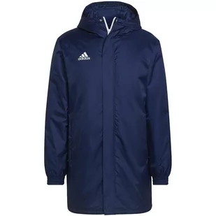 Kurtka Męska Adidas Entrada 22 Stadium Jacket Granatowa Hg6301-Xs - Kurtki męskie - miniaturka - grafika 1