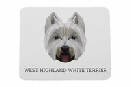Podkładki pod mysz - West Highland White Terrier Podkładka pod mysz - miniaturka - grafika 1