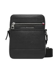 Tommy Hilfiger Saszetka Th Central Mini Reporter AM0AM13204 Czarny - Nerki - miniaturka - grafika 1
