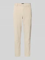 Spodnie męskie - Chinosy o kroju tapered fit ze sztruksu - miniaturka - grafika 1