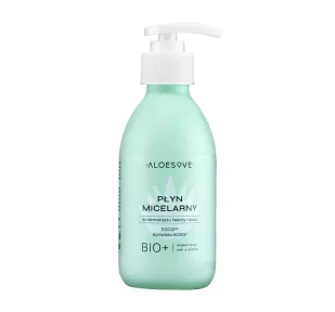 Aloesove BIO+ Płyn micelarny do demakijażu twarzy i oczu 190 ml - Kremy do twarzy - miniaturka - grafika 1