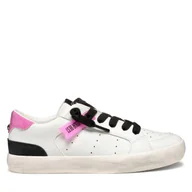Buty dla dziewczynek - Sneakersy Geox J Gisli J554NA 000BC C0563 S Biały - miniaturka - grafika 1