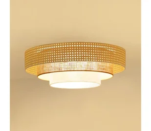 Brilagi - LED Plafon CEDAR LUNETA LED/26W/230V beżowy/brązowy/kremowy - Lampy sufitowe - miniaturka - grafika 1