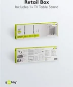 Uchwyty do telewizora - Goobay Stolik pod telewizor - miniaturka - grafika 1
