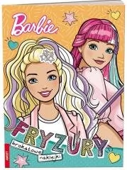 Kolorowanka dla dzieci Barbie Fryzury DRE-1101 - Książki edukacyjne - miniaturka - grafika 2