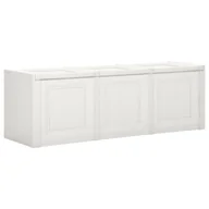 Pudełka i szkatułki - vidaXL Skrzynia na poduszki, biała, 125x40x42 cm, 130 L vidaXL - miniaturka - grafika 1