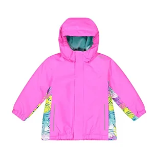 CMP - Child Jacket Fix Hood, unisex, fioletowy Fluo-Acqua, 80 - Gadżety dla kibiców - miniaturka - grafika 1
