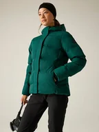 Kurtki damskie - Dare 2b Kurtka pikowana "Entrusted" w kolorze ciemnozielonym - miniaturka - grafika 1