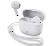 Słuchawki - Nedis HPBT2400WT białe - miniaturka - grafika 1