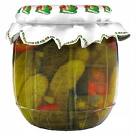Pasztet i przetwory mięsne - Frubex Ogórki Korniszone Polskie w Słoiku do Obiadu 830ml - miniaturka - grafika 1