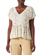 Koszule damskie - Springfield Damska koszula z bambusowej wiskozy z wiskozy, beżowa (BEIGE/Camel), 36, beżowy (beżowy/wielbłądowy)., 38 - miniaturka - grafika 1