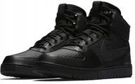 Buty sportowe męskie - Buty Nike Court Borough MID Winter AA0547 002 Czarne rozmiar 42,5 - miniaturka - grafika 1
