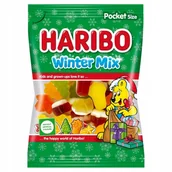 Żelki - Haribo Winter Mix Żelki Pianki Owocowe Mikołaj dzieci prezent Święta 175g - miniaturka - grafika 1