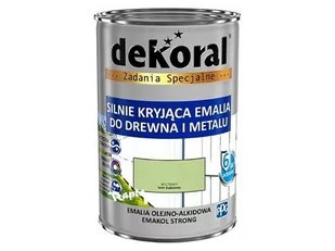 Dekoral Emalia Ftalowa  Emakol Strong Miętowy Pojemność 0,9 L - Emalie - miniaturka - grafika 2