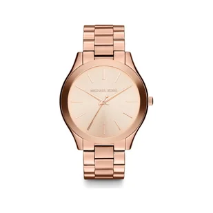 Zegarek Michael Kors Zegarek slim runway - Zegarki damskie - miniaturka - grafika 1