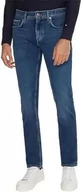 Spodenki męskie - Tommy Hilfiger Męskie spodnie jeansowe Straight Denton Str Elkins Ind, Elkins Indigo, 30W / 32L - miniaturka - grafika 1