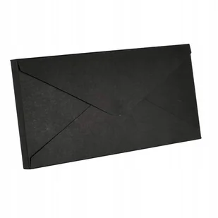 Pudełko koperta 3D DL czarne 11x22x1,5 - Koperty - miniaturka - grafika 1