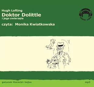 Doktor Dolittle i jego zwierzęta (audiobook CD) - Hugh Lofting - Lektury szkoła podstawowa - miniaturka - grafika 2