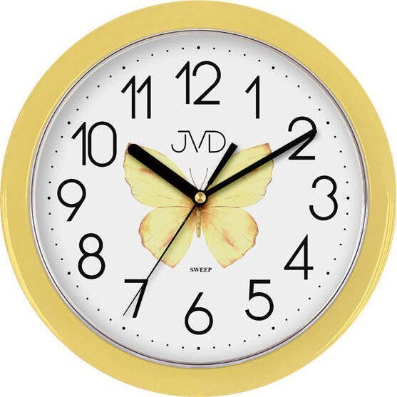 JVD Zegar ścienny JVD HP612.D10 cichy mechanizm 25 cm .