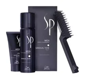 Kosmetyki do stylizacji włosów - Wella SP SP Men Gradual Tone Pigment Mousse Black Pianka przywracająca czarny kolor 60ml - miniaturka - grafika 1