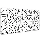 Podkładki na biurko - Podkładka na biurko Styl Memphis 100x50 cm - miniaturka - grafika 1