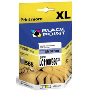 Black Point BPBLC1100/980XLY zamiennik Brother LC1100/980Y - Tusze zamienniki - miniaturka - grafika 1