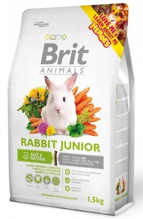 BRIT Animals Rabbit Junior Complete - dla królików - Karma dla gryzoni - miniaturka - grafika 1