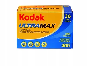 Film Klisza Kolorowa Negatyw Kodak 135 Ultramax 36 Zdjęć - Papier do drukarek - miniaturka - grafika 1