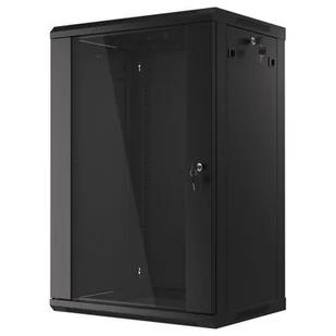 Szafa RACK GEMBIRD 19" 18U 19WM-FP6418 600 x 450 mm, Wisząca Czarny 19WM-FP6418 - Szafy rack - miniaturka - grafika 1