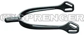 Akcesoria jeździeckie - Sprenger Ostrogi Ultra Fit 25mm trzpień zaokrąglony antracyt - miniaturka - grafika 1