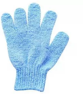 Rękawica do masażu i peelingu niebieska 1 szt - Rękawice i gąbki do kąpieli - miniaturka - grafika 1