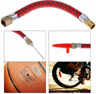 IGŁY WĘŻYK KOŃCÓWKI DO POMPKI PIŁKI MATERAC ZESTAW - Pompki rowerowe - miniaturka - grafika 1
