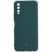 Etui i futerały do telefonów - Bizon Etui Case Silicone VIVO Y11S / Y20 / Y20S ciemnozielone BCSVIY11SDGN - miniaturka - grafika 1