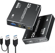 Akcesoria do streamingu - KARTA PRZECHWYTYWANIA OBRAZU WIDEO GRABBER HDMI USB 4K 60Hz YUY2 OBS HDCP REAGLE - miniaturka - grafika 1