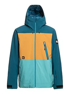 Quiksilver Zamek błyskawiczny męski niebieski XS - Kurtki narciarskie - miniaturka - grafika 1