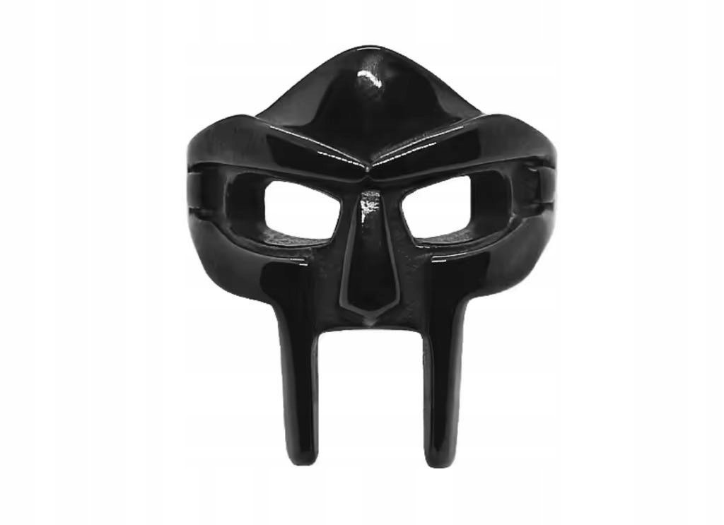 Sygnet pierścień MF DOOM maska czarna prezent