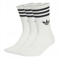 Skarpetki męskie - ADIDAS ORIGINALS SKARPETKI DO ŁYDKI 3 PARY JV7401 R. M - miniaturka - grafika 1