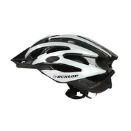 Kaski rowerowe - Dunlop - Kask rowerowy regulowany MTB r. M 55-58 cm (biało-czarny) - miniaturka - grafika 1