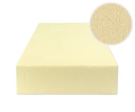 Prześcieradła - Prześcieradło Z Gumką 180X200 Frotte Krem - miniaturka - grafika 1