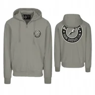 Bluzy męskie - PITBULL WEST COAST MĘSKA ROZPINANA BLUZA Z KAPTUREM SAN DIEGO CA SZARA 3XL - miniaturka - grafika 1