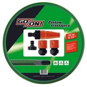 Węże ogrodowe i zraszacze - Zestaw zraszający z wężem ogrodowym 1/2" 20 m GO/ON! - miniaturka - grafika 1
