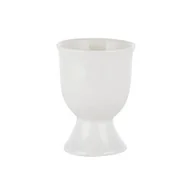 Kieliszki - Kieliszek do jaj biały - miniaturka - grafika 1