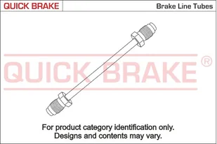 OJD QUICK BRAKE PRZEWÓD HAMULCOWY CU A3/OCTAVIA - Przewody hamulcowe - miniaturka - grafika 1