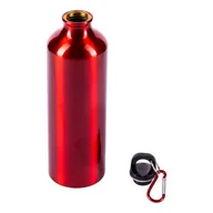 Shakery i bidony sportowe - Bidon aluminiowy Easy Tripper 800 ml, czerwony - miniaturka - grafika 1