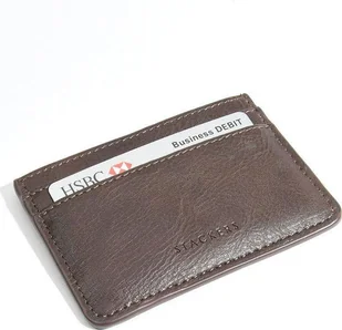 Etui na dowód osobisty Stackers brązowe - Etui na dokumenty i karty - miniaturka - grafika 1